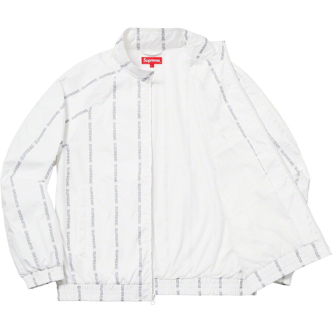 Reflective Text Track Jacket view 14